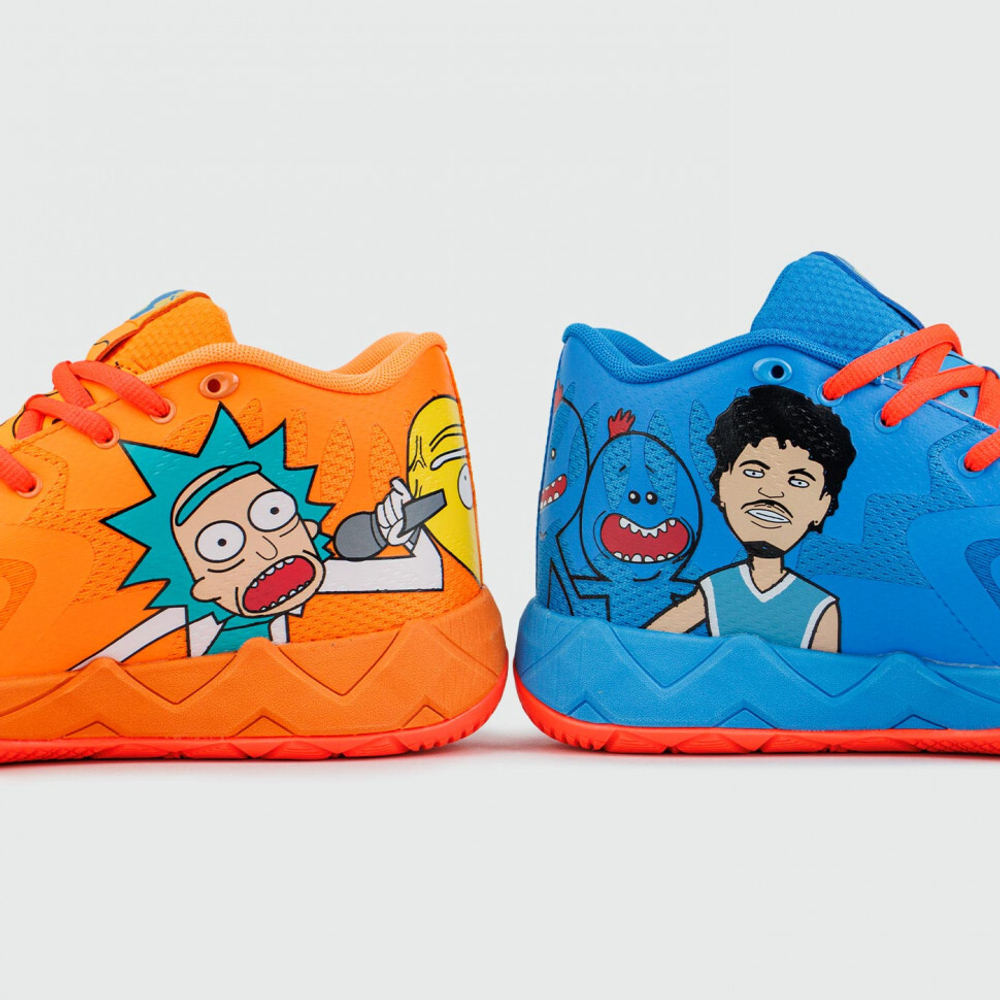 кроссовки Puma MB.01 Orange Blue