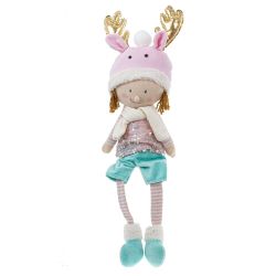 GAEM Игрушка набивная "Мальчик, Девочка", L17 W10 H61/33 см, 2в.