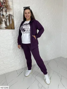 Костюм тройка HZ-3287 Фабрика Моды