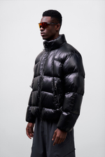Куртка Nothomme Blue Ultra-Lightweight Water-Repellent Down Jacket "Jet Black"