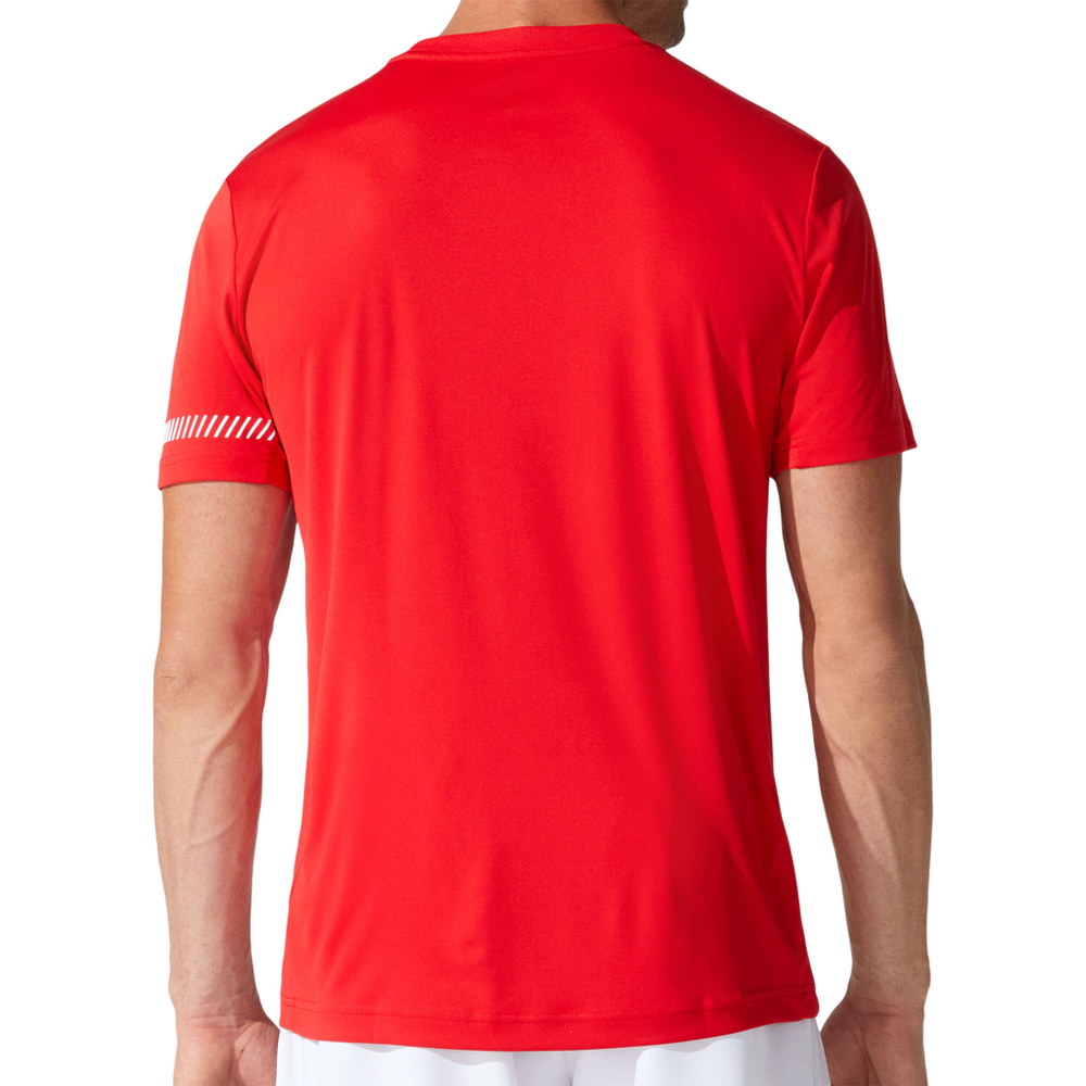 Мужское теннисное поло ASICS T-Shirt Men - Red, White