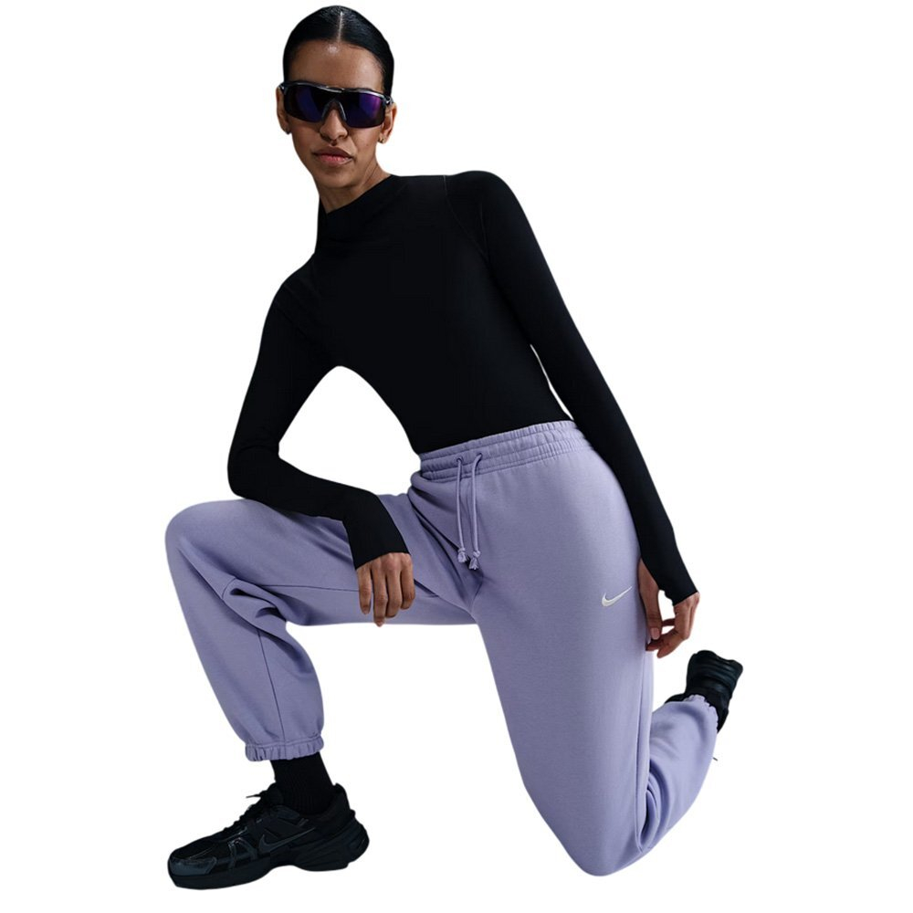 Баскетбольные женские штаны Nike Sportswear Phoenix Purple Pants