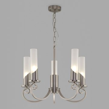 Люстра подвесная 60117/5 никель Banci Eurosvet