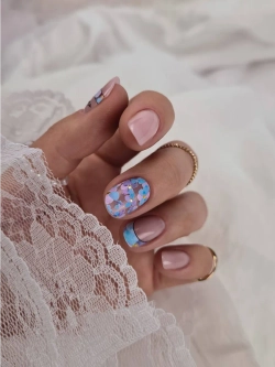 Lucky Rose Слайдеры наклейки для ногтей Foil 162