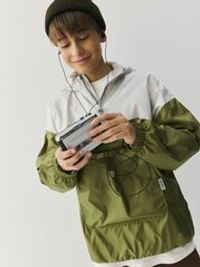 Анорак на сетчатой подкладке "Авокадо"