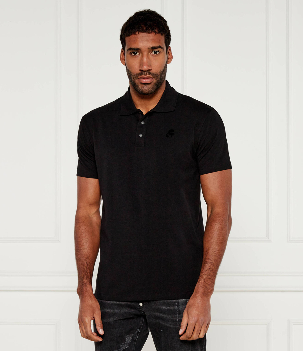 Поло Karl Lagerfeld - черный(745120 544221)