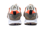 Children's Kappa synthetic leather casual non-slip wear-resistant low-top running shoes brown