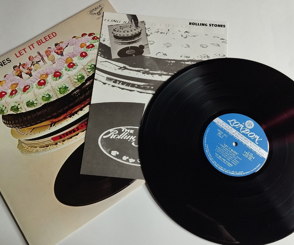 Винтажная виниловая пластинка LP Rolling Stones Let It Bleed (Japan 1976) (No Obi) Gimmie Shelter