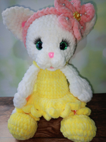 Вязанная игрушка ручной работы в единственном экземпляре