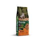 Сухой корм для взрослых собак беззерновой утка с картофелем Monge Dog BWild GRAIN FREE 12кг
