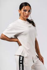 Футболка Oversized Tee RESET 491 Кремовая