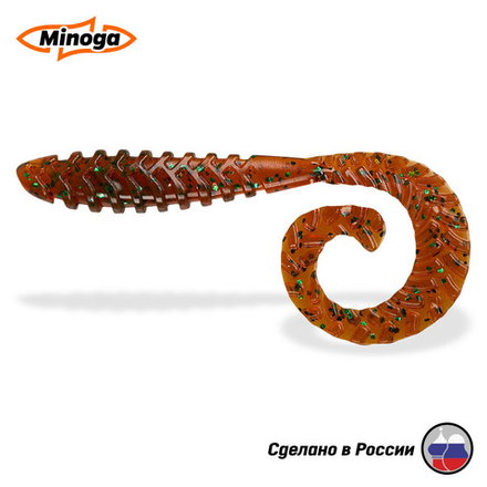 Силиконовая приманка "Minoga" ROVER 4,0"(4шт) 100мм, 5,5гр, цвет 004