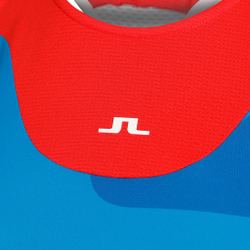 Женская теннисная майка JLindeberg Pam Print Tank Top Women - Blue