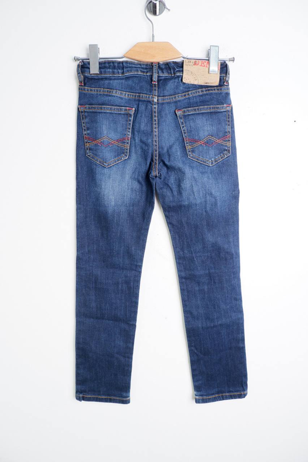 Джинсы Zara модные, визуально на 9/10 лет