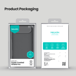 Противоударный чехол для iPhone Air, серия Super Frosted Shield Pro (Clear version) прозрачный тонированный от Nillkin