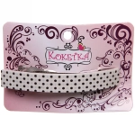 Заколка автомат «Women's style - Тандем», 9,5*1см, микс 6 цветов