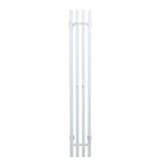 Полотенцесушитель MIXLINE MOON QUADRO WHITE 120/15 (таймер,206 Вт) электрический БЕЛЫЙ