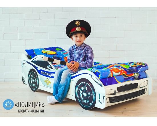 Кровать-машинка ПОЛИЦИЯ