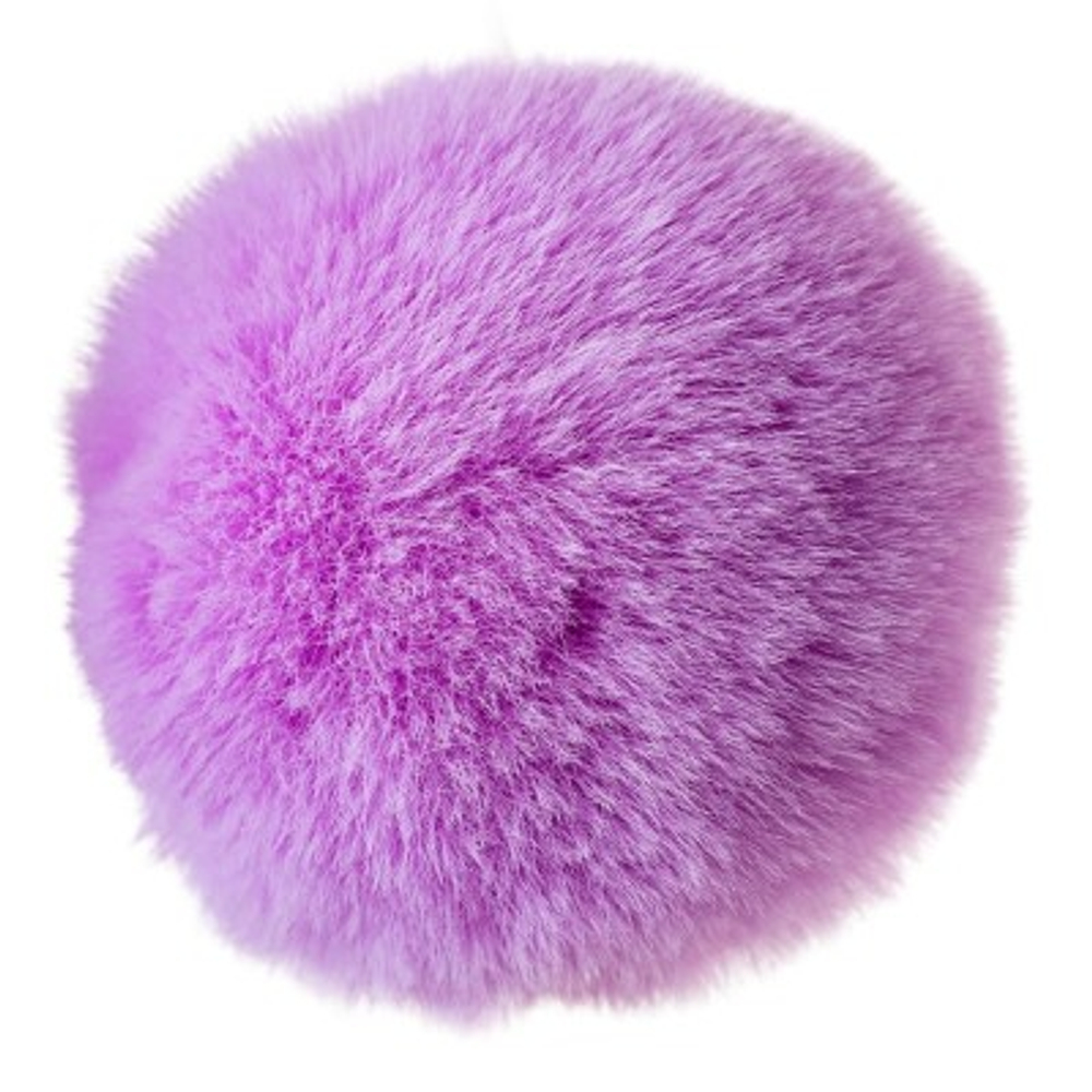 Анальная втулка с хвостом ToDo by Toyfa Sweet bunny, розово-фиолетовый, 13 см, Ø 2,8 см