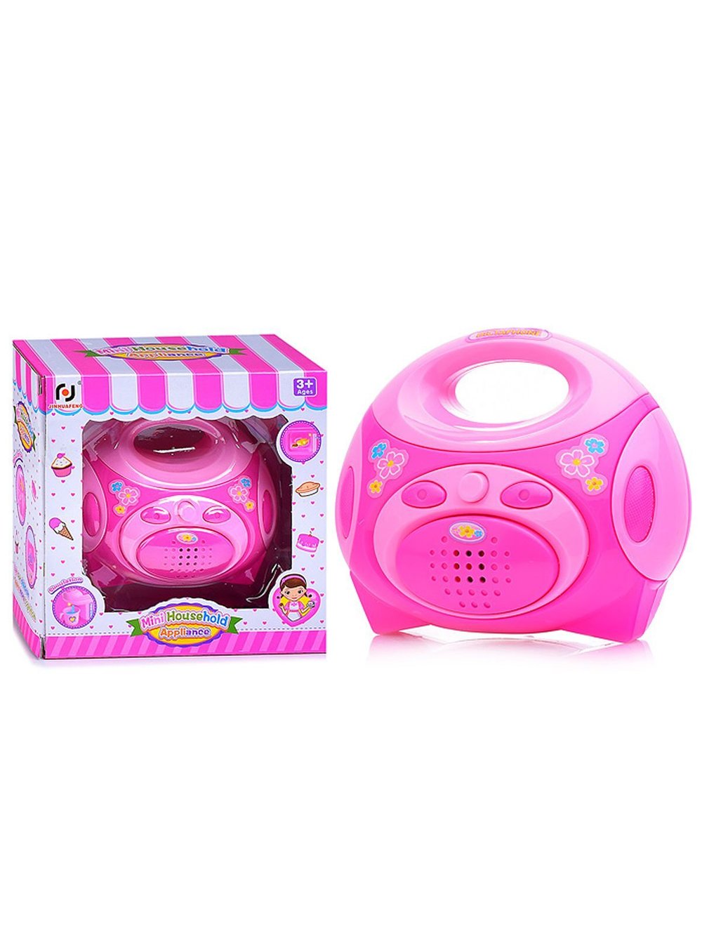 Магнитофон игрушечный на батарейках (3521-19)