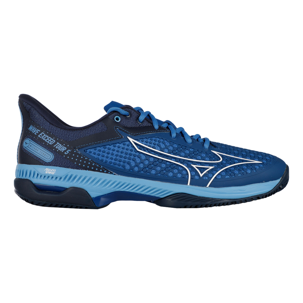 Мужские теннисные кроссовки Mizuno Wave Exceed Tour 5 Clay Court Shoe Men - Blue, Light Blue