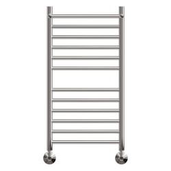 Полотенцесушитель водяной Point Аврора премиум PN10158SP П11 500x800 с полкой, хром