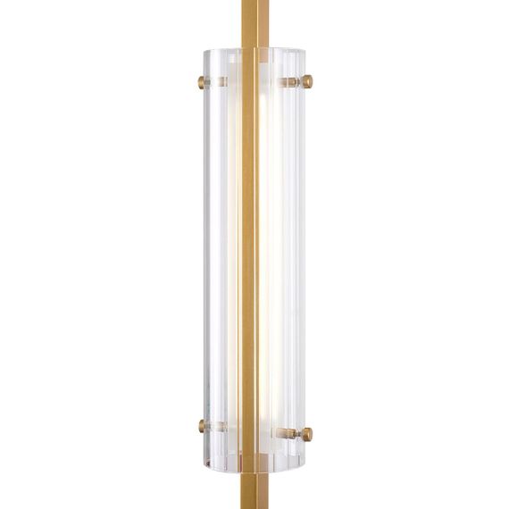 Подвесной светодиодный светильник Indigo Vitreo 11067/A/1P Brass V000173L