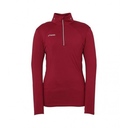 PHENIX джемпер горнолыжный женский ES982LS61 Lily 1/2 Zip Tee BO