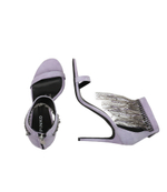 Кожаные босоножки на шпильках salome Pinko - фиолетовый(100593 A0NM)