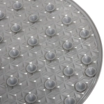 Коврик в ванну Селфи 68х38 ПВХ Элегия серый