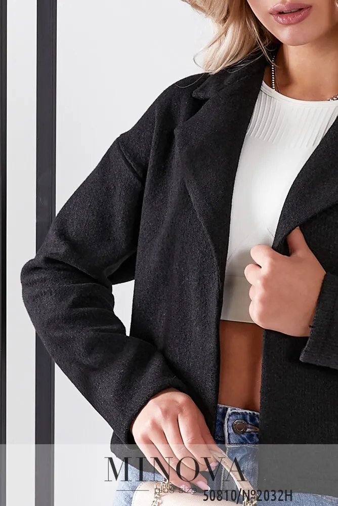 Пиджак 2032Н-черный Minova