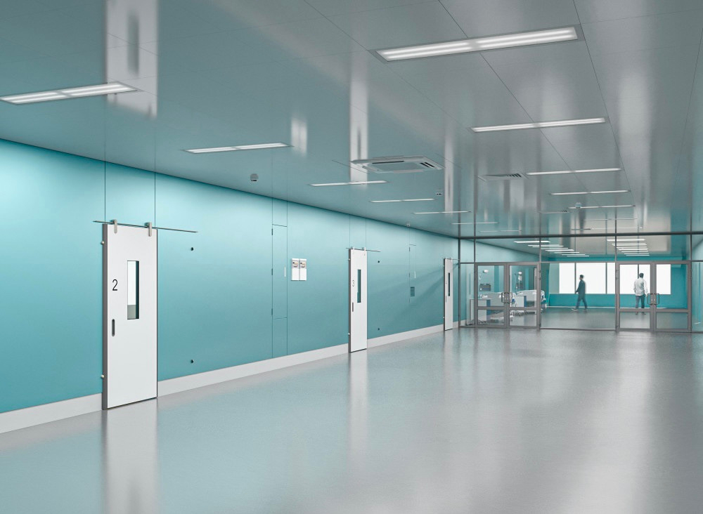 Светильник LED ДВО 35Вт 5000К 4200Лм IP54 CLIP-IN призма 1200х300х44мм DARKLUM