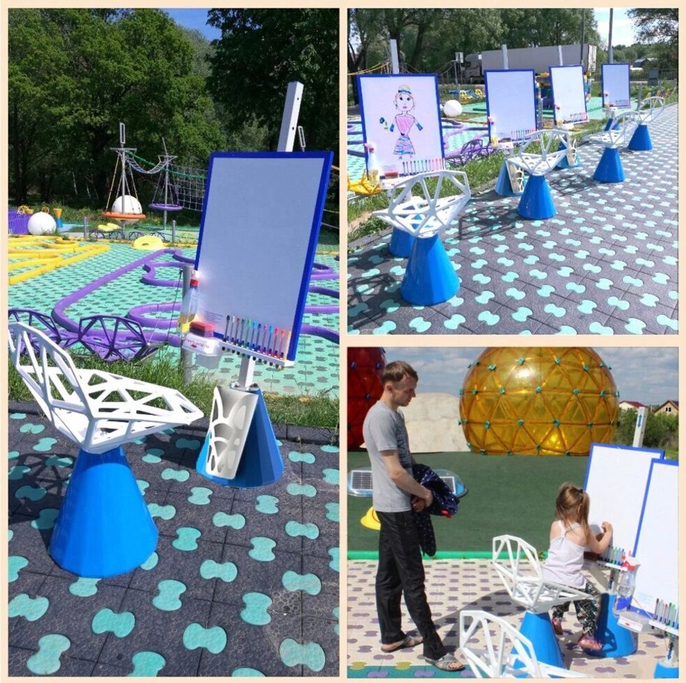 Уличный мольберт с панелью