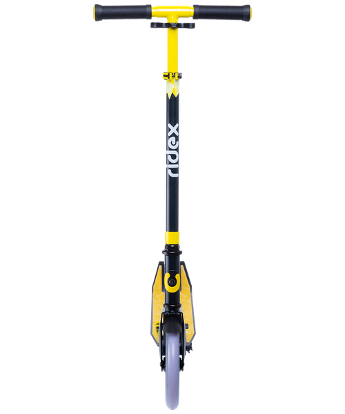 Самокат городской RIDEX Marvellous 200 мм, черный/желтый