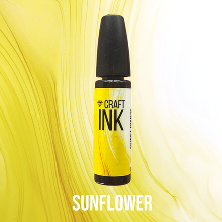 Cпиртовые чернила Craft INK (носик игла), Sunflower