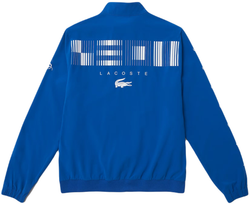 Мужская теннисная кофта Lacoste SPORT x Novak Djokovic Track Jacket - blue/white