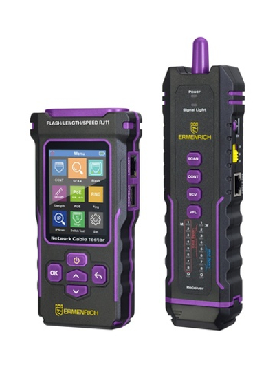 Многофункциональный кабельный тестер Ermenrich NetGeeks NP50