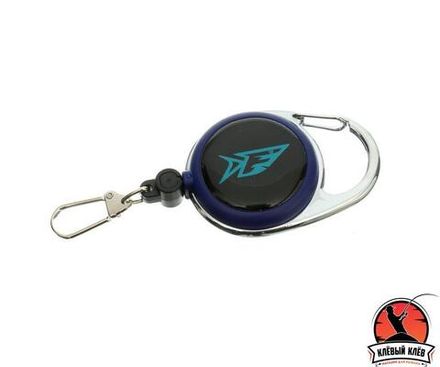 FLAGMAN Ретривер пластиковый Fishing Zinger с рулеткой 1м