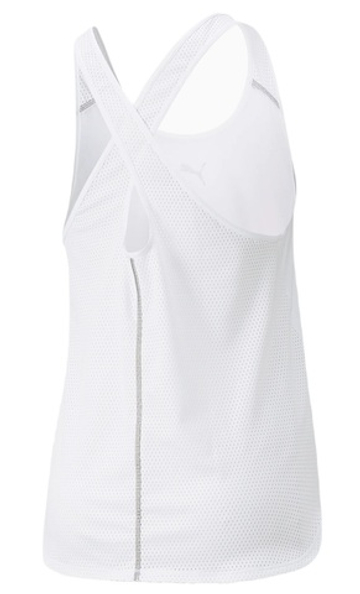 Женский топ теннисный Puma Run Cloudspun Marathon Tank - белый