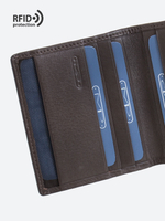B225001R Castanho - Футляр для карт с RFID защитой MP