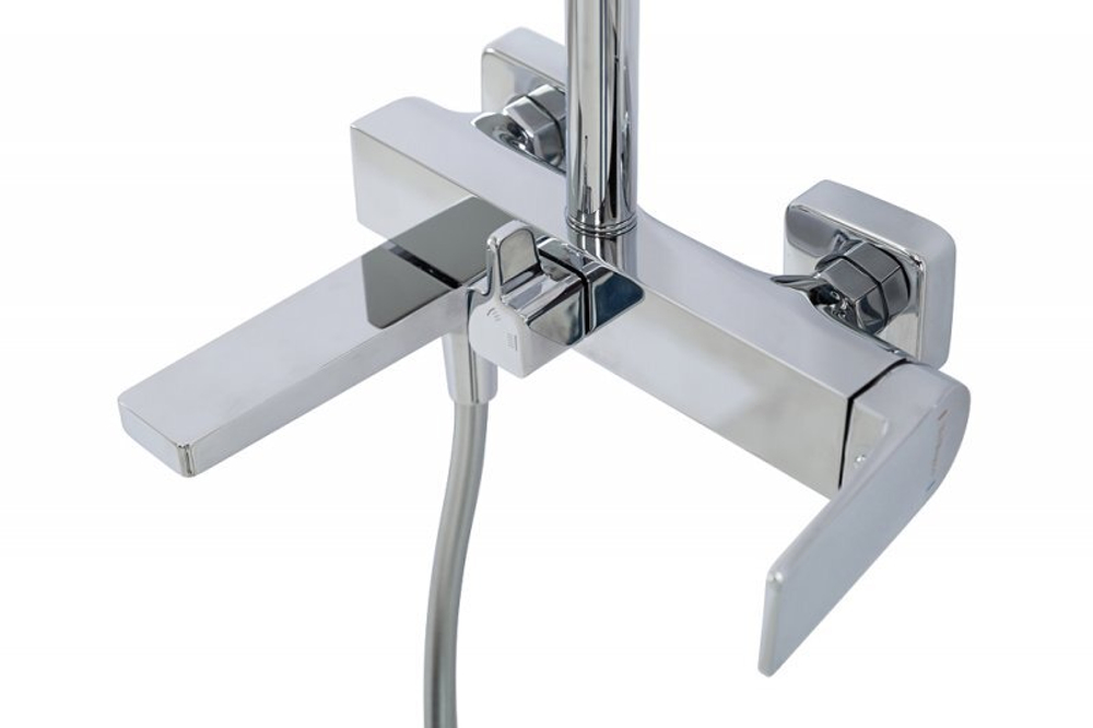 Душевая стойка BelBagno Ardente ARDENTE-VSCM-CRM 3 режима, хром