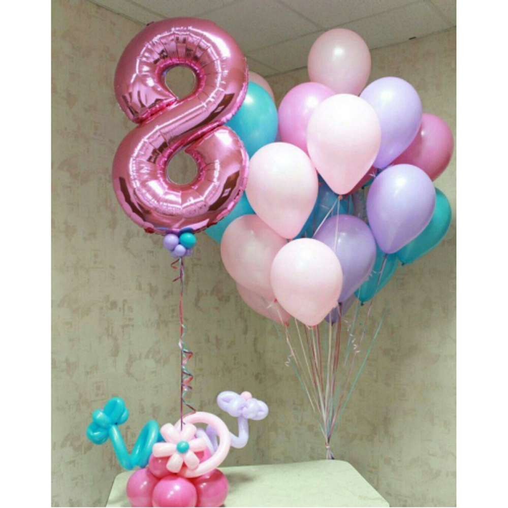 Шары к 8 марта №51