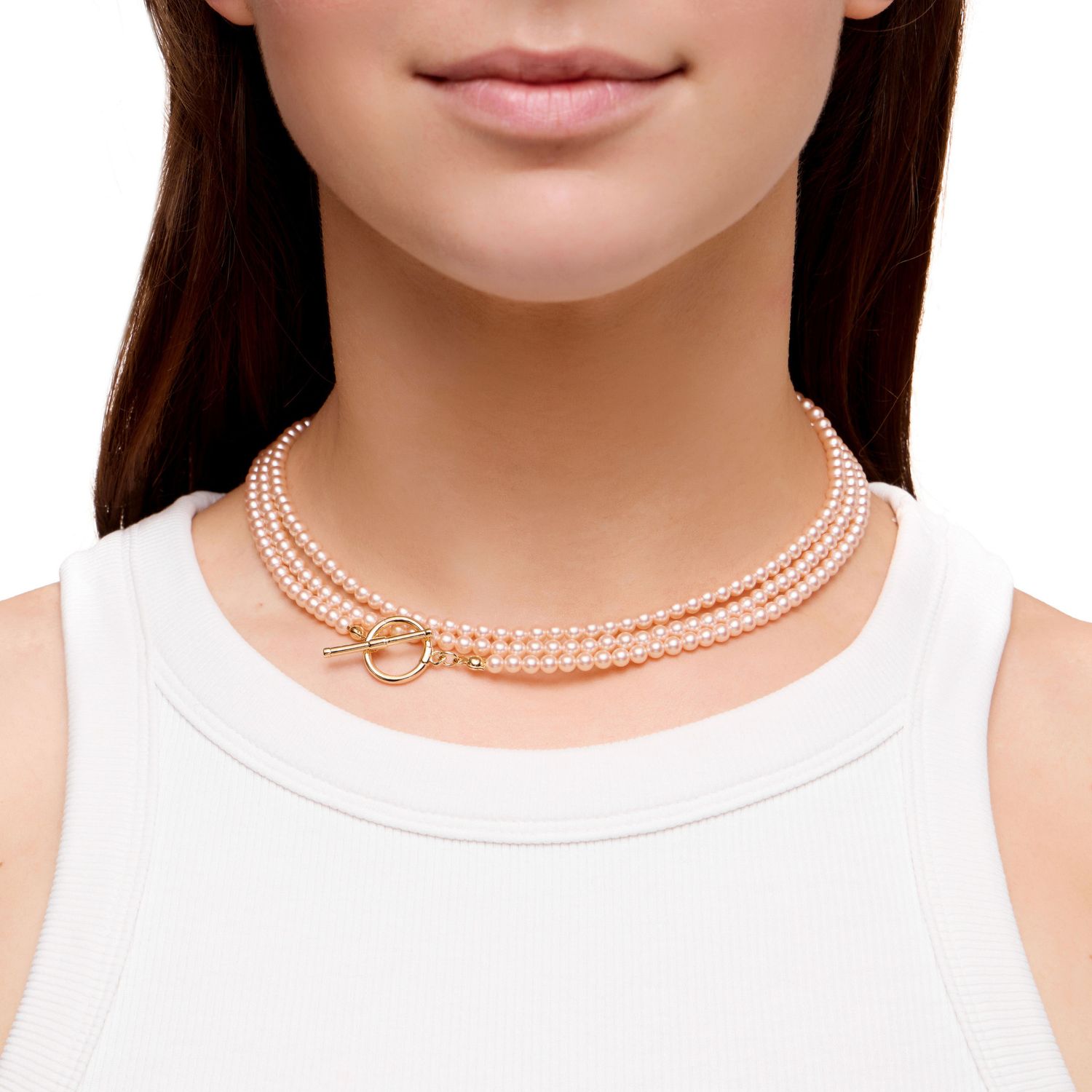 Колье Branch Necklace - Peach