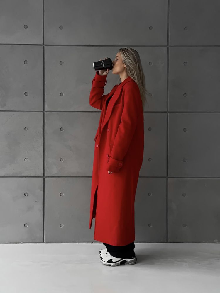 Пальто двубортное Ruby