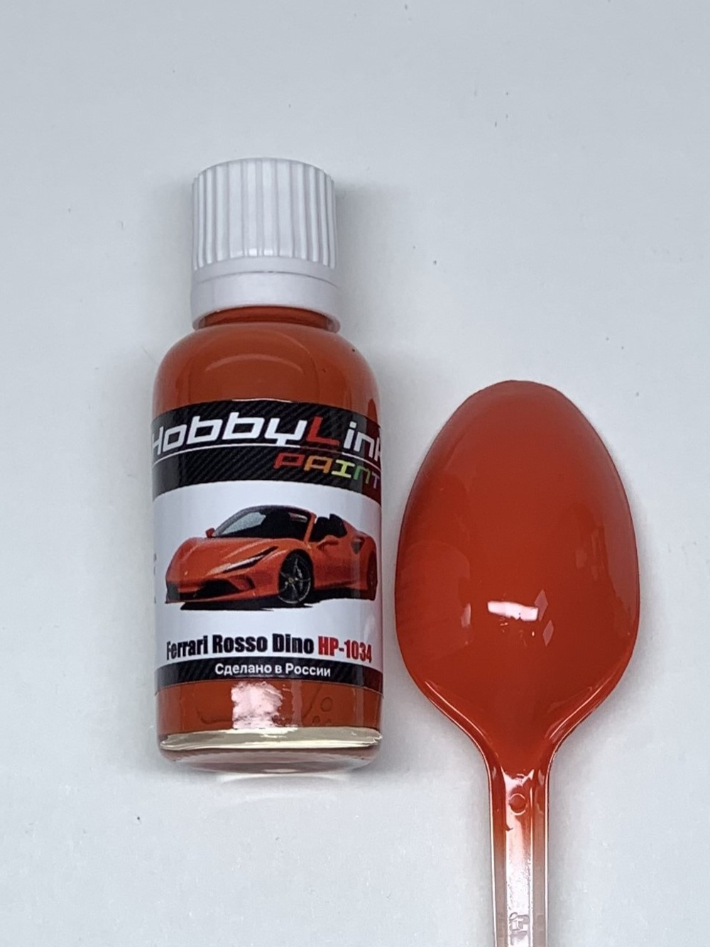 Краска лаковая HobbyLink Ferrari Rosso Dino HP-1034