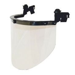 Щиток Росомз КБТ ВИЗИОН TITAN, утолщённый защитный лицевой, с креплением на каске, арт. 04390