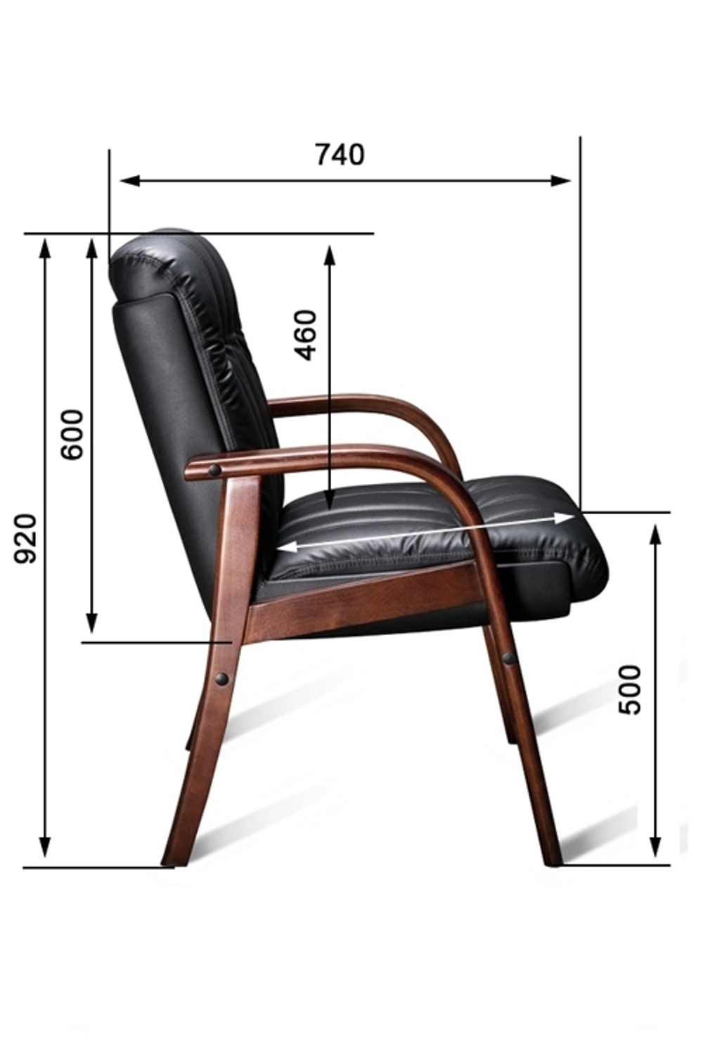 Кресло для руководителя CANNES BD LX