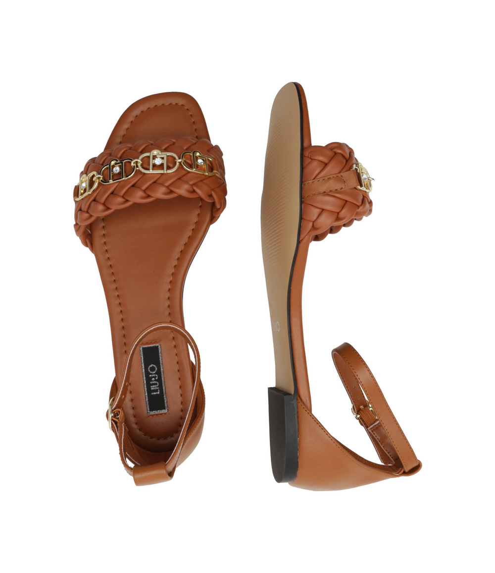 Кожаные босоножки rachele 05 Liu Jo - коричневый(SA3049 PX136)