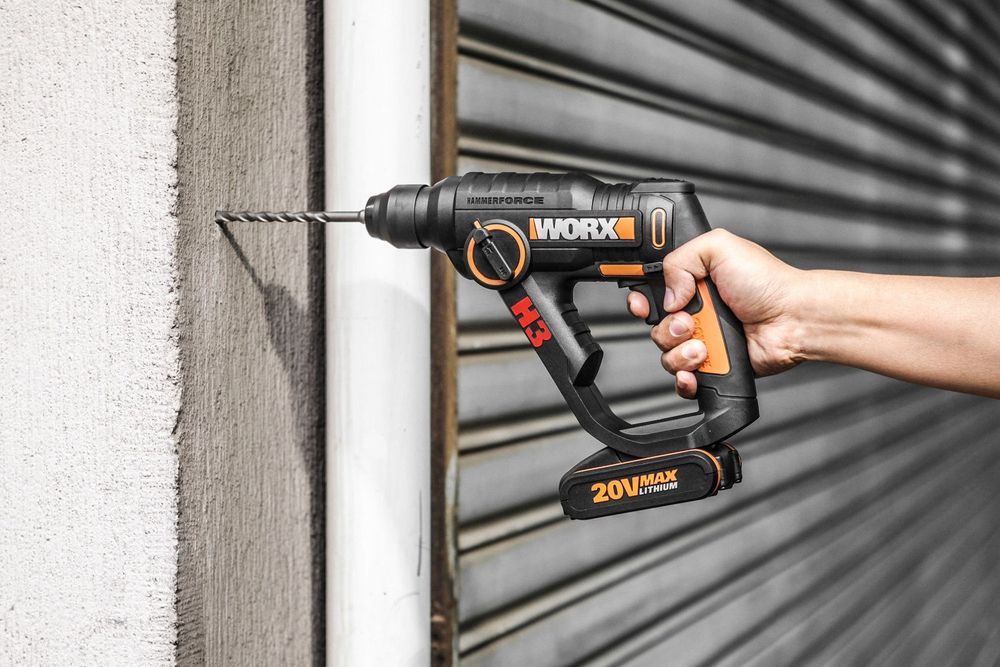 Перфоратор WORX WX 390.1 аккумуляторный
