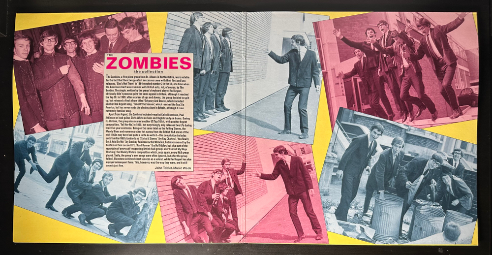 The Zombies ‎– The Collection 2LP (Англия 1988г.)